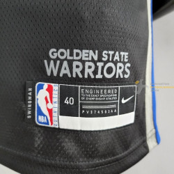 NBA Klay Thompson 11 Golden State Warriors 75 Anniversary The Town Negra 2020