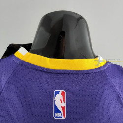 Camiseta NBA Stephen TOSCANO 95 Los Angeles Lakers 75 Anniversary Purple X 2022