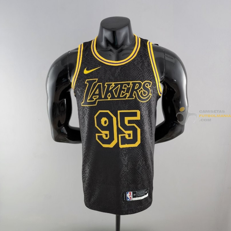 Camiseta NBA Stephen TOSCANO 95 Los Angeles Lakers 75 Anniversary Snake Skin 2022