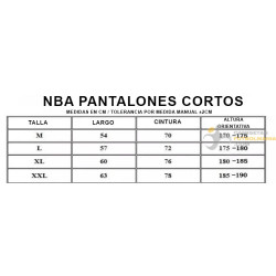 Pantalón Corto NBA Oklahoma City Thunders Azul 75th Anniversary 2022-2023