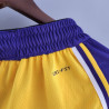Pantalón Corto NBA Los Angeles Lakers Amarillo 75th Anniversary 2022-2023