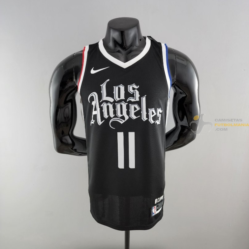 Camiseta NBA Wall 11 Los Angeles Clippers Negra Version 2022-2023