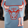 Camiseta NBA DeRozan 11 Chicago Bulls 75th Azul Anniversary 2022