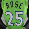 Camiseta NBA Rose 25 Minnesota Timberwolves 75th Anniversary Green 2022