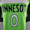 Camiseta NBA Russel 0 Minnesota Timberwolves 75th Anniversary Green 2022