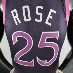 Camiseta NBA Rose 25 Minnesota Timberwolves 75th Anniversary 2022