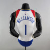 Camiseta NBA Zion Williamson 1 New Orleans Pelicans 2020