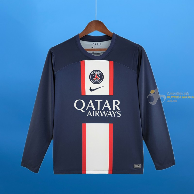 Camiseta Paris Saint-Germain Primera Equipación Manga Larga 2022-2023