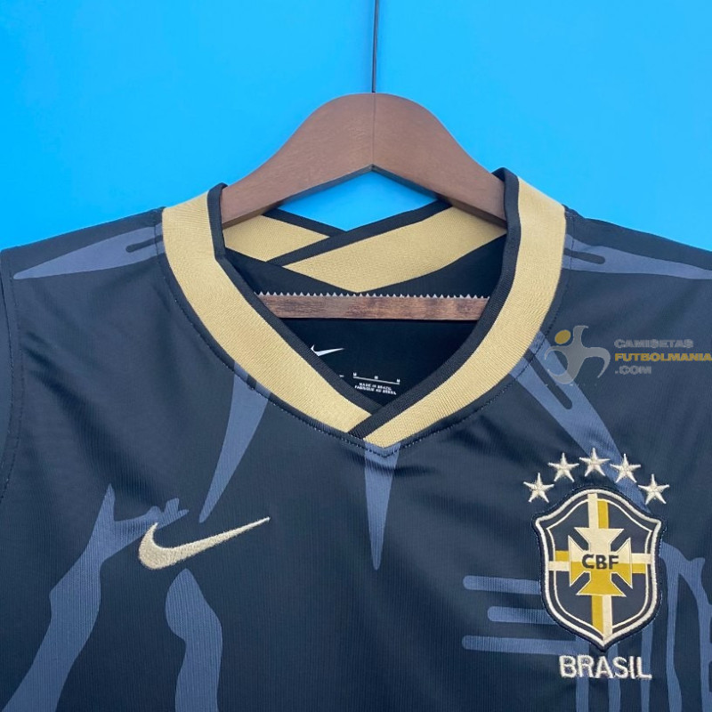 Camiseta Brasil Mujer 2022 - ✓ ENVIO DHL GRATIS