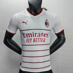 Camiseta Futbol AC Milan Segunda Equipación Versión Jugador 2022-2023