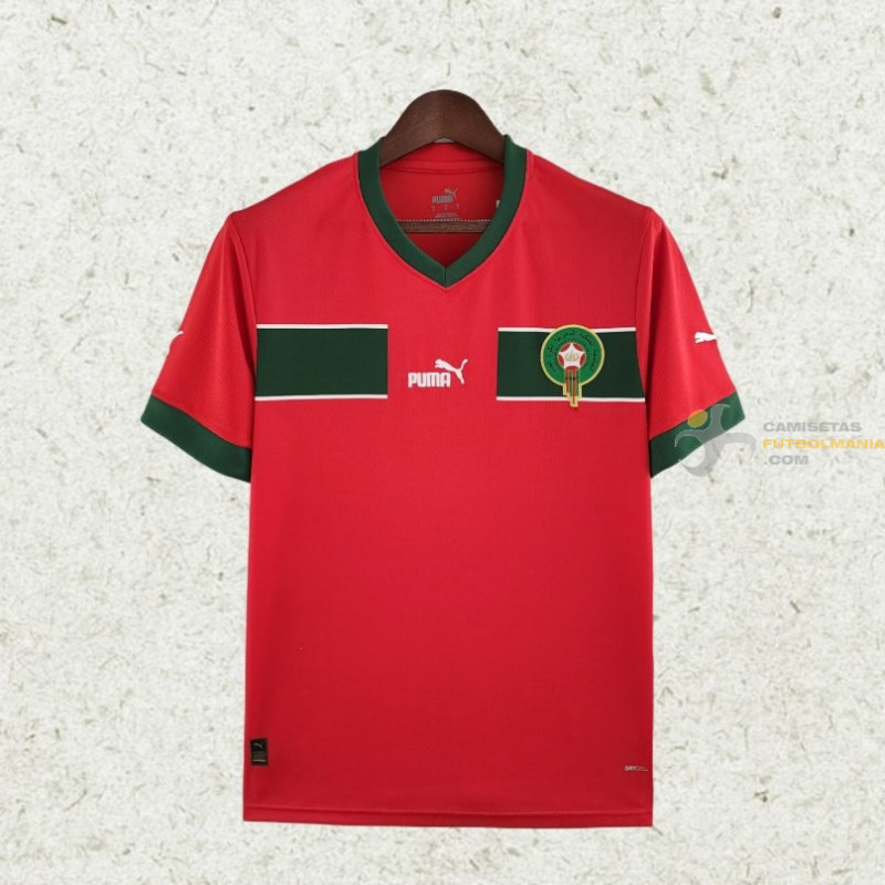 Camiseta Marruecos Primera Equipación 2022-2023