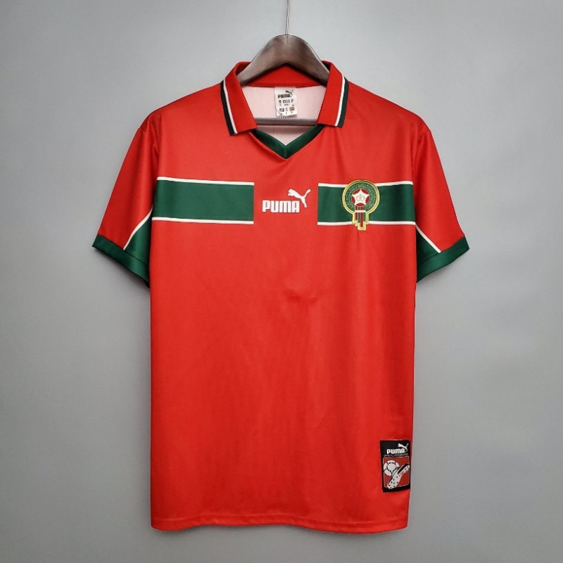 Camiseta Marruecos Retro Clásica Segunda Equipación 1998