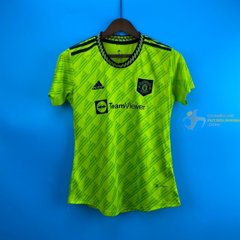 Camiseta Mujer Manchester United Tercera Equipación 2022-2023