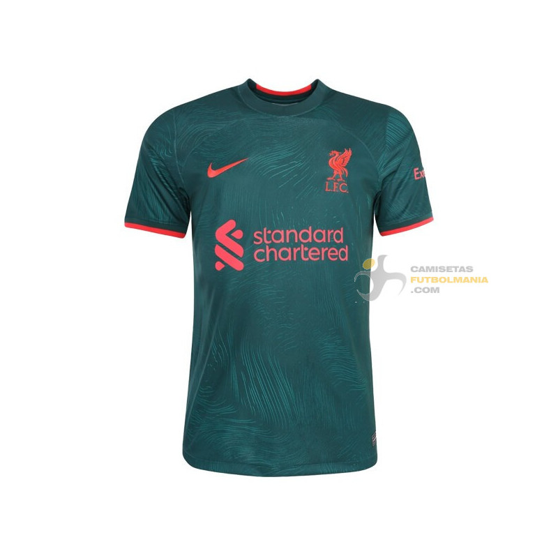 Camiseta Futbol Liverpool Tercera Equipación 2022-2023