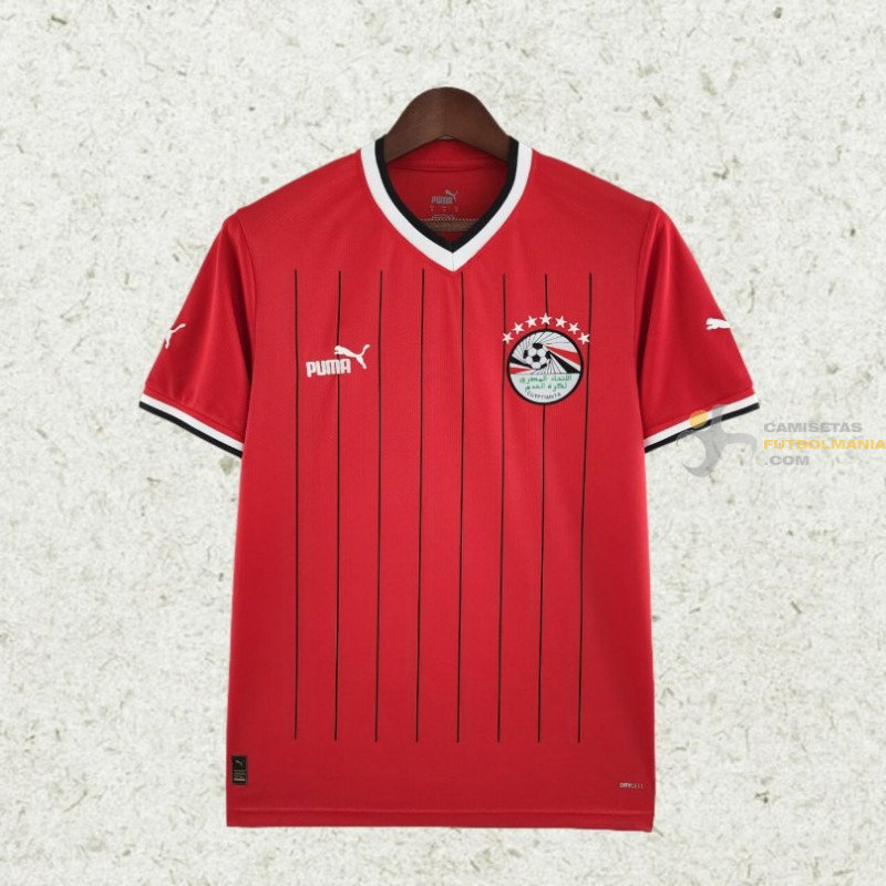 Camiseta Fútbol Egipto Primera Equipación 2022-2023