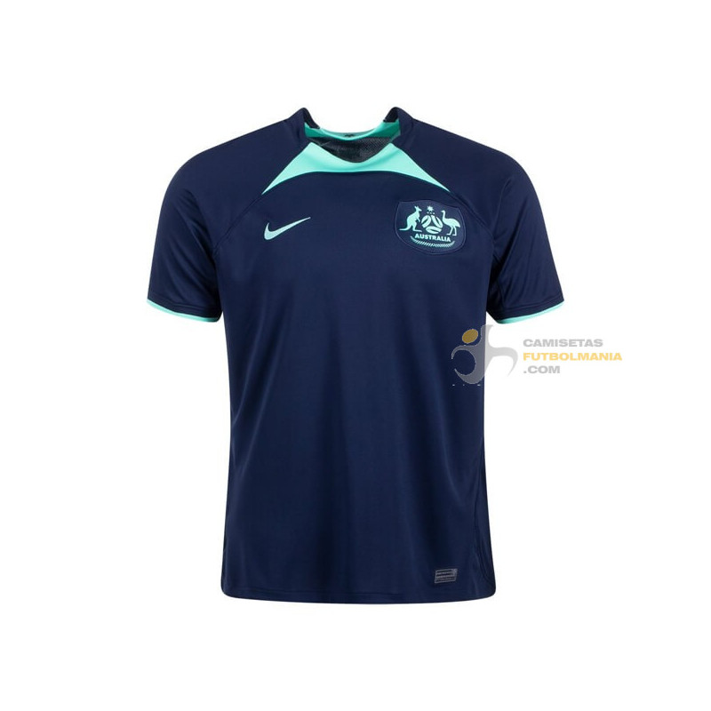 Camiseta Fútbol Australia Segunda Equipación 2022-2023