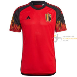 Camiseta Fútbol Bélgica Primera Equipación 2022-2023