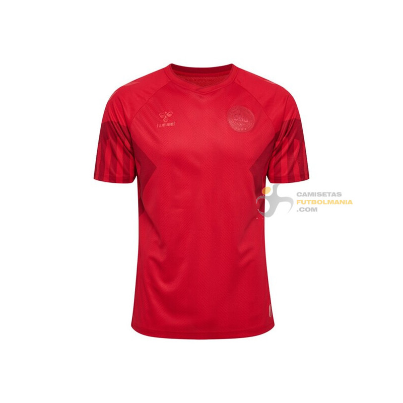 Camiseta Fútbol Dinamarca Primera Equipación 2022-2023