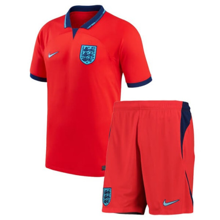 Camiseta y Pantalón Niños Inglaterra Segunda Equipación 2022