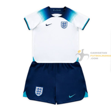 Camiseta y Pantalón Niños Inglaterra Primera Equipación 2022