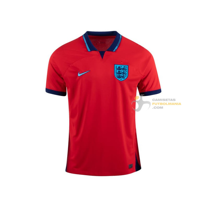Camiseta Fútbol Inglaterra Segunda Equipación 2022-2023