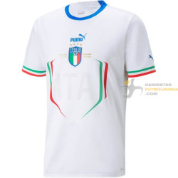 Camiseta Fútbol Italia Segunda Equipación 2022-2023