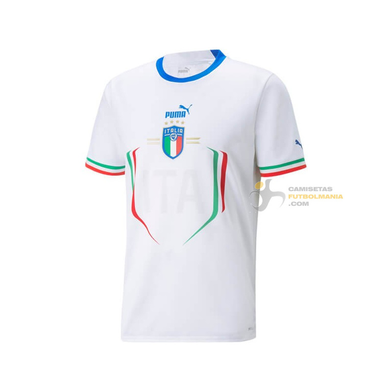 Camiseta Fútbol Italia Segunda Equipación 2022-2023