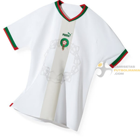 Camiseta Marruecos Segunda Equipación 2022-2023