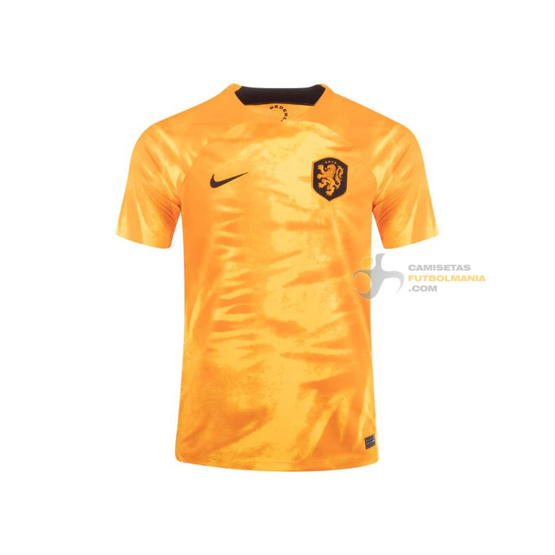 Camiseta Fútbol Países Bajos Primera Equipación 2022-2023