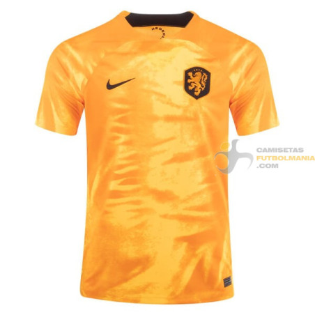 Camiseta Fútbol Países Bajos Primera Equipación 2022-2023