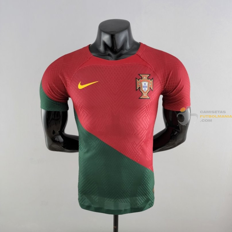 Primera Camiseta Portugal Jugador N.Mendes 2022