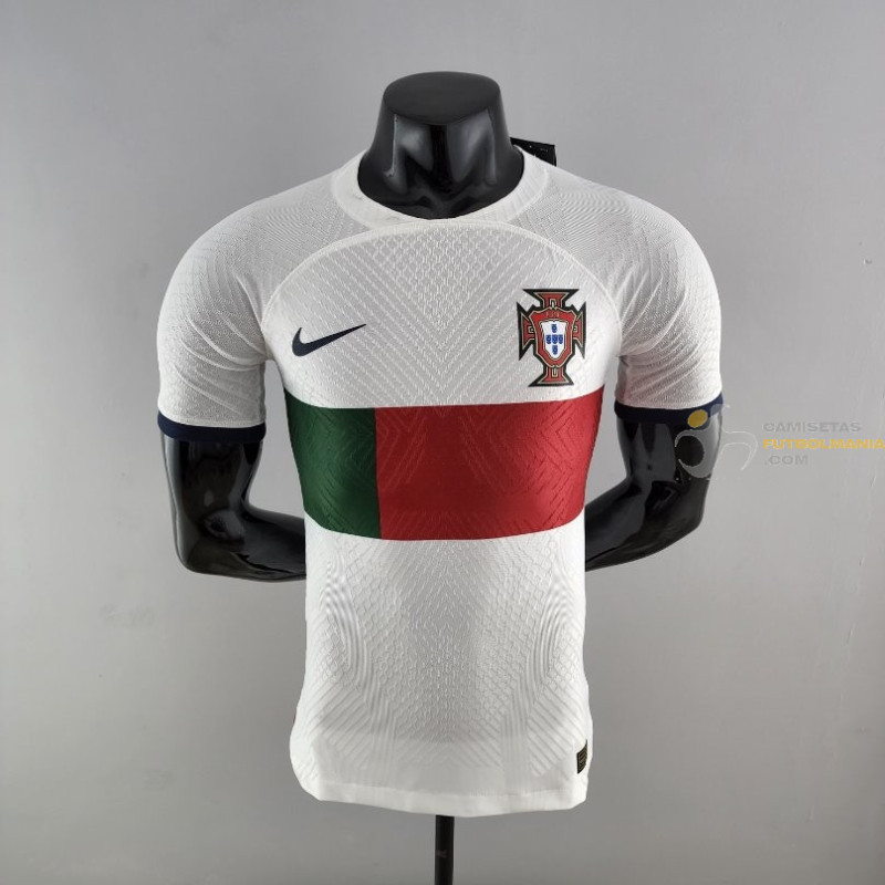 Camiseta Fútbol Portugal Segunda Equipación Versión Jugador 2022-2023