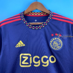 Camiseta Fútbol Ajax Segunda Equipación Manga Larga 2022-2023
