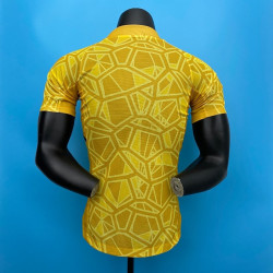 Camiseta Futbol Manchester United Portero Amarilla Versión Jugador 2022-2023