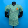 Camiseta Futbol Manchester United Portero Azul Versión Jugador 2022-2023