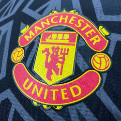 Camiseta Futbol Manchester United Portero Negra Versión Jugador 2022-2023