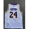 Camiseta NBA Niños Kobe Bryant 24 Los Angeles Lakers Blanca Retro Clásica