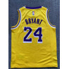 Camiseta NBA Niños Kobe Bryant 24 Los Angeles Lakers Amarilla Retro Clásica