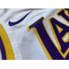 Camiseta NBA Niños Lebron James 6 Los Angeles Lakers Blanca Retro Clásica