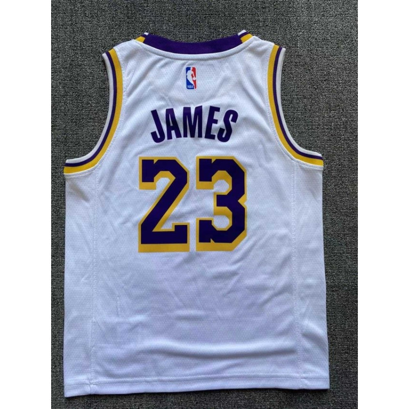 Camisetas Baloncesto Niños Los Angeles Lakers 2018 LeBron James 23