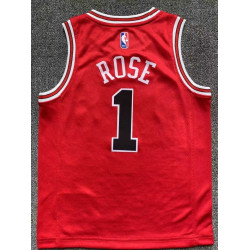 Camiseta NBA Niños Derrick Rose 1 Chicago Bulls Retro Clásica