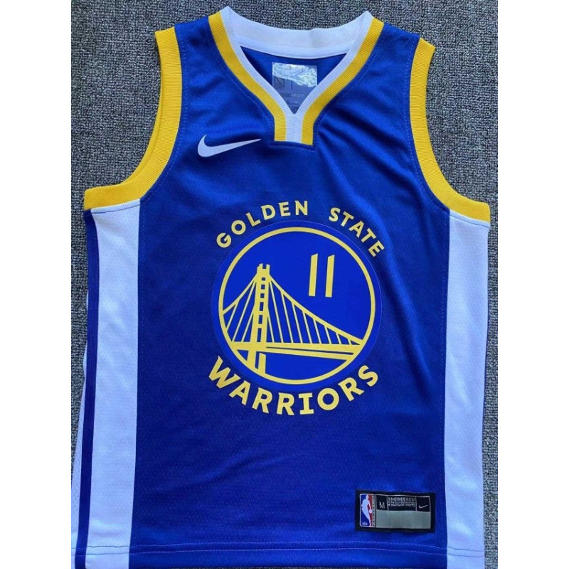 Camiseta NBA Niños Klay Thompson 11 Golden State Warriors Retro Clásica