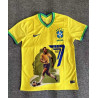 Camiseta Fútbol Brasil Conmemorativa Pelé 7 2022
