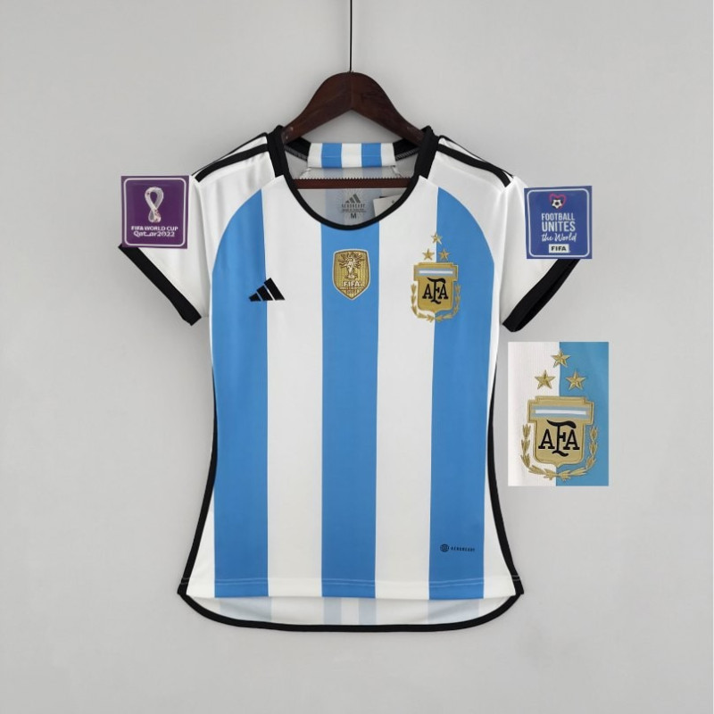 Camiseta Mujer Argentina Primera Equipación 2022-2023
