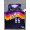 Camiseta NBA Niños Phoenix Suns Kevin Durant 35 The Valley Edition Retro Clásica