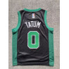 Camiseta NBA Niños Boston Celtics Jayson Tatum 0 Negra Retro Clásica