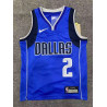 Camiseta NBA Niños Dallas Mavericks Kyrie Irving 11 Azul Retro Clásica