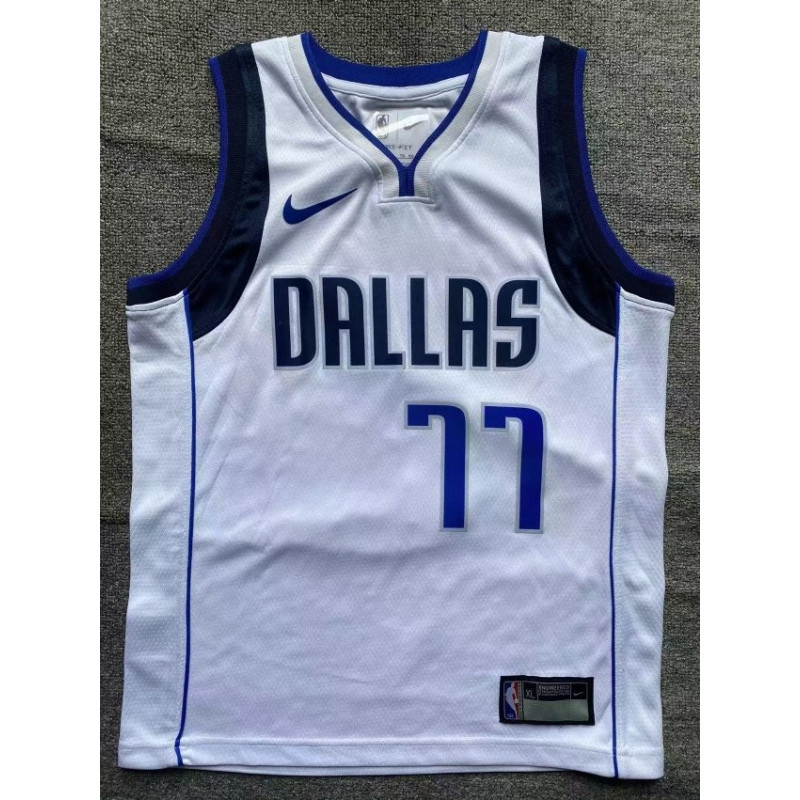 Camiseta NBA Niños Luka Dončić 77 de los Dallas Mavericks Retro Clásica