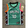 Camiseta NBA Niños Jeremy Sochan 10 San Antonio Spurs 2023
