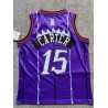 Camiseta NBA Niños Vince Carter 15 Toronto Raptors Púrpura Retro Clásica